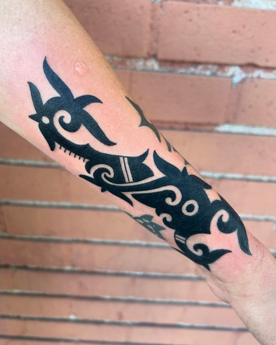 Thank you! @samanthalepre #ibantattoo #borneotattoo #tribaltattoo #tribaltattooers