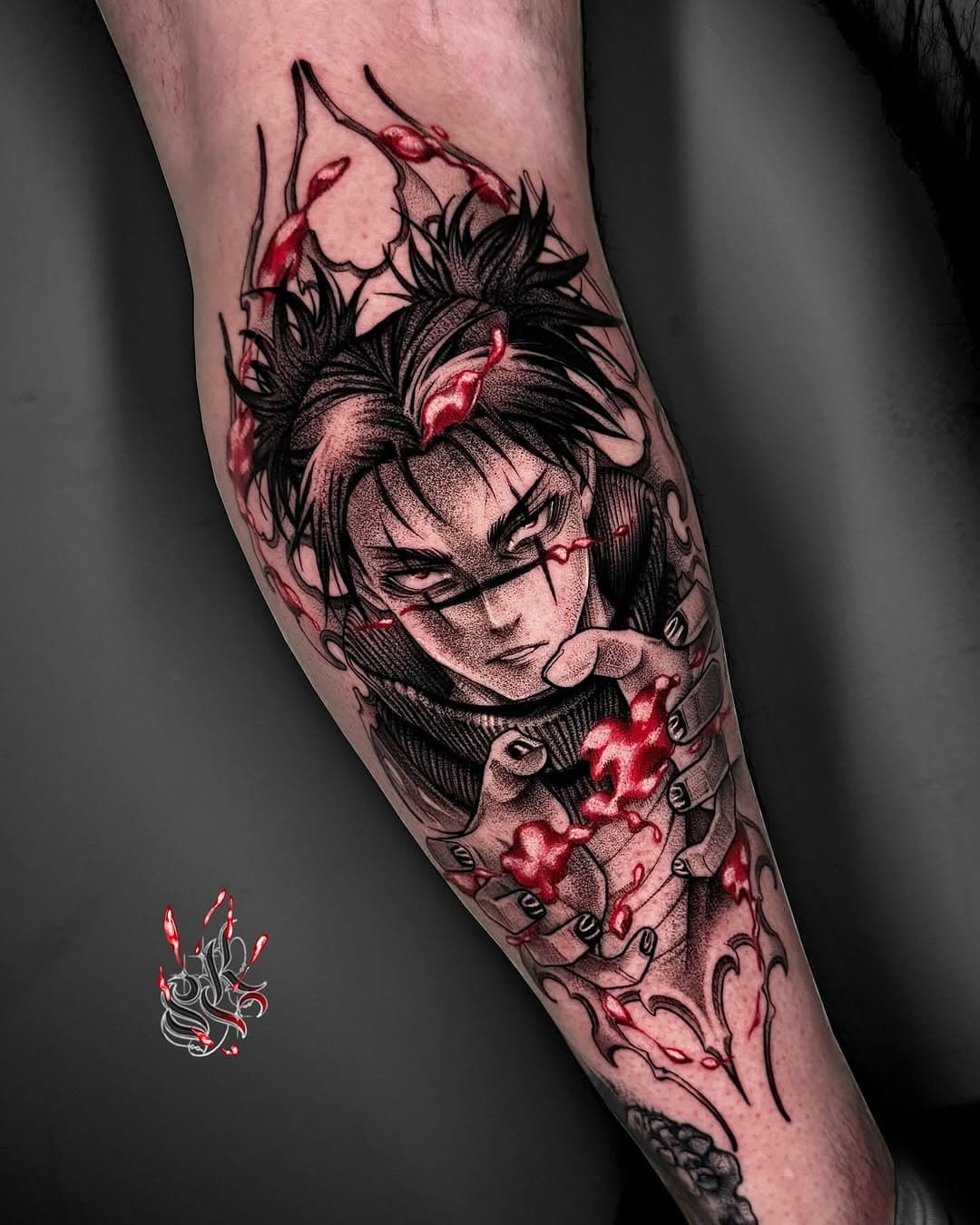 脹相 Choso
• Jujutsu Kaisen
•
• Done @studiosixpaths 
#animetattoo #mangatattoo #otakutattoo #cheyennetattooequipment #mangatattoos #amsterdamtattoo #tattoo #tattooartist