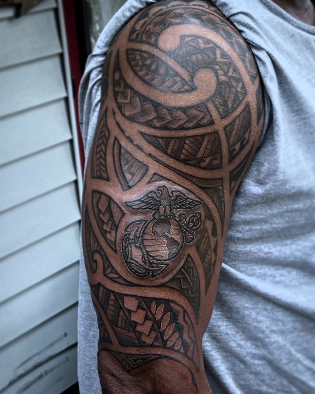 Tribal add on and rework of existing tattoo.  Freehanded three sessions.  Done @artwerkstattoos come in sor summer specials.  Piercings are always walkin.  615-891-3552 to book or questions.  Become a work of Art.

#nashbille #nashvilletattoos #nashvillestudios # tattoos #tribal #tribaltattoos #tattooart #freehand #artwerks #artwerkstattoos #nash #haywood #antioch #tattooartist
