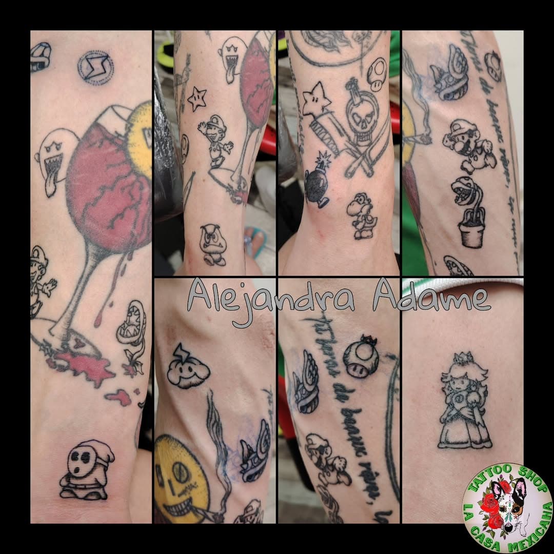 Mon ami: "J'aimerais fermer mon bras avec des minis Mario, Luigi et Co.”
Moi: 😁😁😁🎉🎉🎉.
In progress...

🤪🥰🤩😎🍄🌻🤪🥰🤩😎🍄🌻🤪🥰🤩😎🍄🌻

#tattoo #tatuaje #tatouage #paysdegextattoo
#tattoopaysdegex #tattooferneyvoltaire
#ferneyvoltairetattoo #tatouagepaysdegex
#paysdegextatouage #tatouageferneyvoltaire
#ferneyvoltairetatouage #ferneytattoo
#marioandluigitattoo
#tattoomarioandluigi #mariobrostattoo #tattoomariobros #mariobros #marioandluigi #tatuajemariobros #tatuajemarioyluigi #tatouagemario #tatouagemarioetluigi