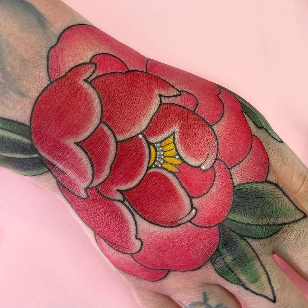 • Peony on hand for the one and only, Kat🌷. Thanks for choosing me as always! • 

Done with @pepax.official at @scottishtattooconvention 

#edinburgh #edinburghtattoo #scottish #scotland #tatts #tattoo #tatted #tattoos #tattooed #tattooworkers #tattooart #tattooink #tattooing #tattooculture #tattooer #inked #inkedup #inkaddict #inkedgirls #follow #handtattoo #neotraditional #neotrad #tattoo4life #flower