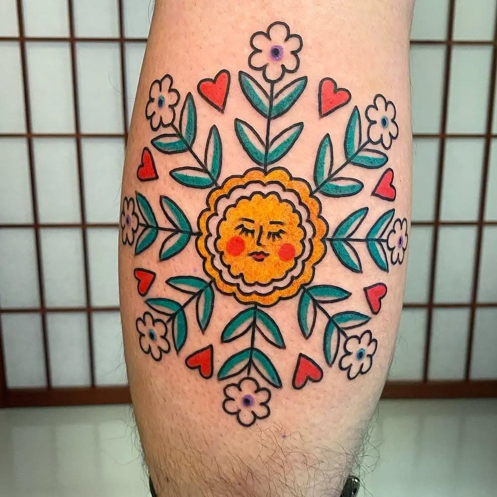 Tattoo by our apprentice @soneejuh

Here at @boldhousetattoo 
#tattoo #raleigh #raleighnc #boldwillhold #boldhousetattoo #newbernavenue #nctattooers #raleightattoo #apprenticetattoo #womenwhotattoo #womenintattooing #radtattoos #womantattooartist #walkinswelcome #walkintattoo #floraltattoo #suntattoo