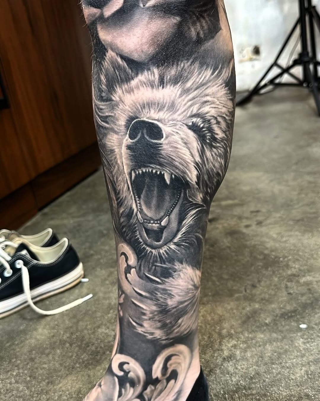 Thanks @_ella.marie__  legend can’t go wrong with animal portraits ! Couple years healed .