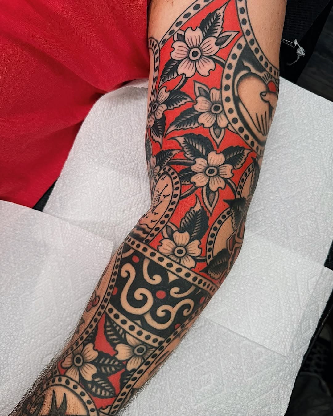 Progress on Scott’s arm @madetolasttattoo