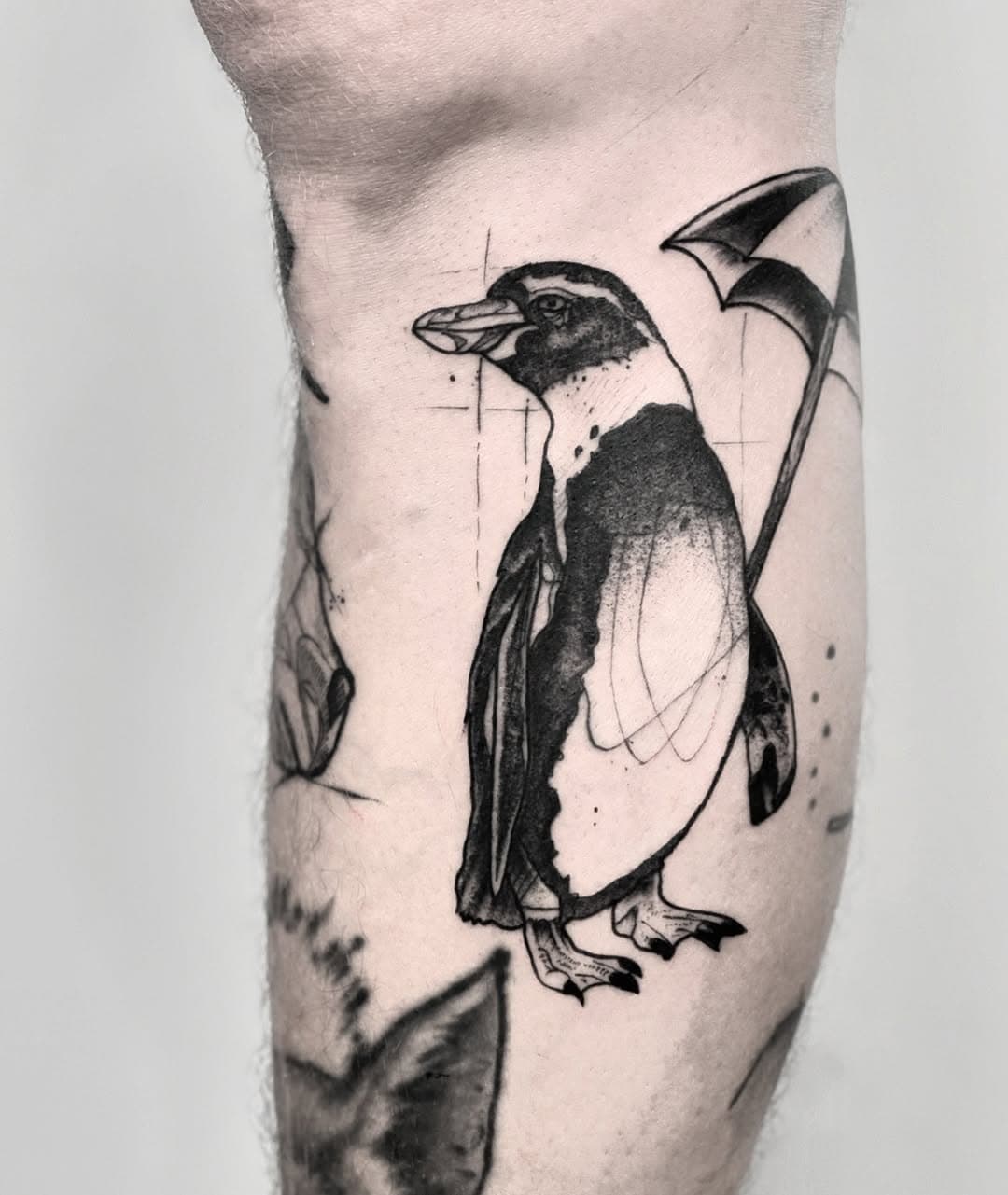 Holiday Pinguin. 🐧 

#tattoo#pinguintattoo#hausmannskosttattoo#berlintattoo