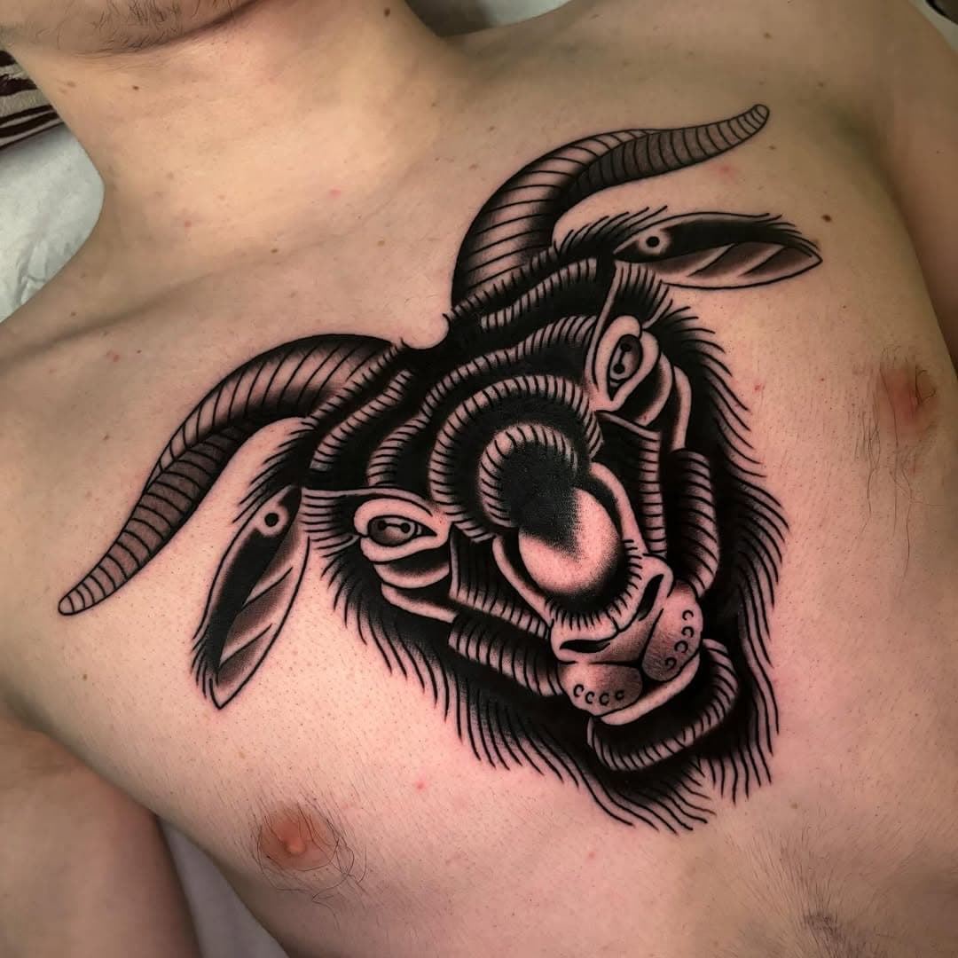 Bode tradicional
Feito para o @vitinho.ramoss 
Muito obrigado pela confiança e por aguentar firme!

Horários disponíveis para a próxima semana aqui na @classictattoobh