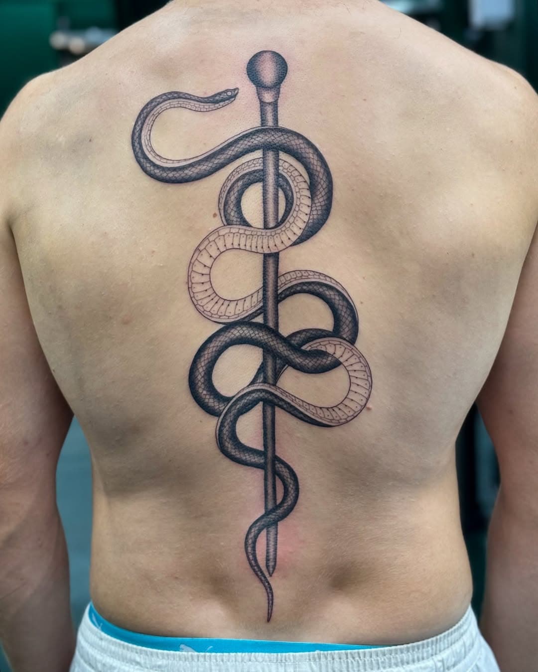 Rod of Asclepius • Thanks a million Leon 🐍