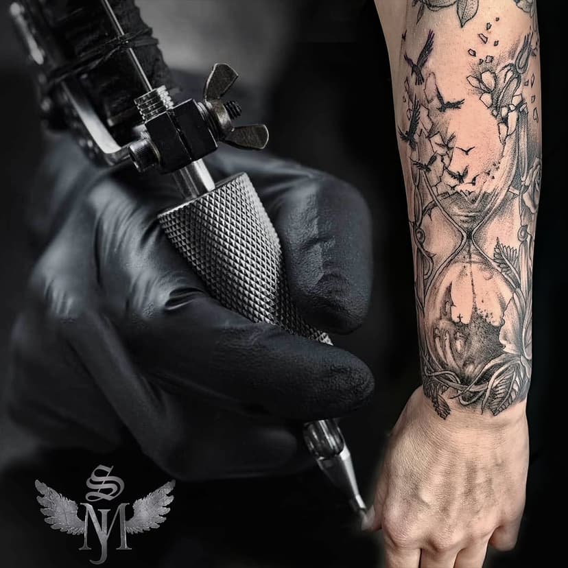 #hourglass #hourglasstattoo #tattoo #ink #finelinetattoo  #realistictattoo #beautifultattoo #tattooFrankfurt #tattoobadhomburg #tattoogermany #tattoobadenwürtemberg #tattookarlsruhe #tattoogreece #tattoostudiosakismj #sakismj #cheyenne #cheyenne_tattooequipment