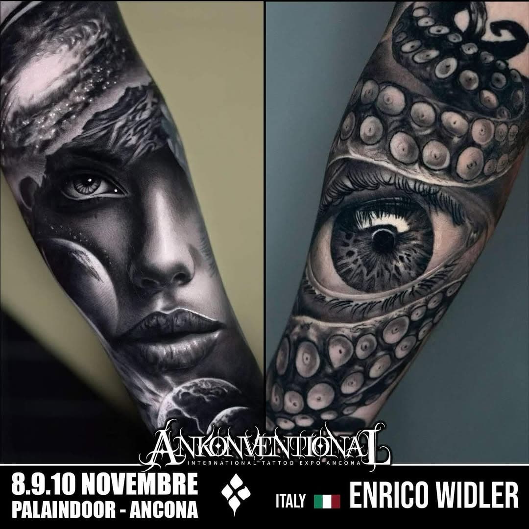 @enrico_widler 🇮🇹 from Italy will be attending at the 3rd edition of “ANKONVENTIONAL” International Tattoo Expo Ancona: Tattoo Convention, Conference, Exibition, Art! 8/9/10 Novembre 2024 at Palaindoor - Ancona

#ankonventional #internationaltattooexpoancona #internationaltattooexpoancona2024 #ankonventional2024 #tattooexpoancona #tattooconventionancona #anconatattooconvention #anconatattooexpo #tattooconvention #tattooconference #tattooexpo #palaindoor #palaindoorancona #anconatattoo #anconatoday #tattoomarche