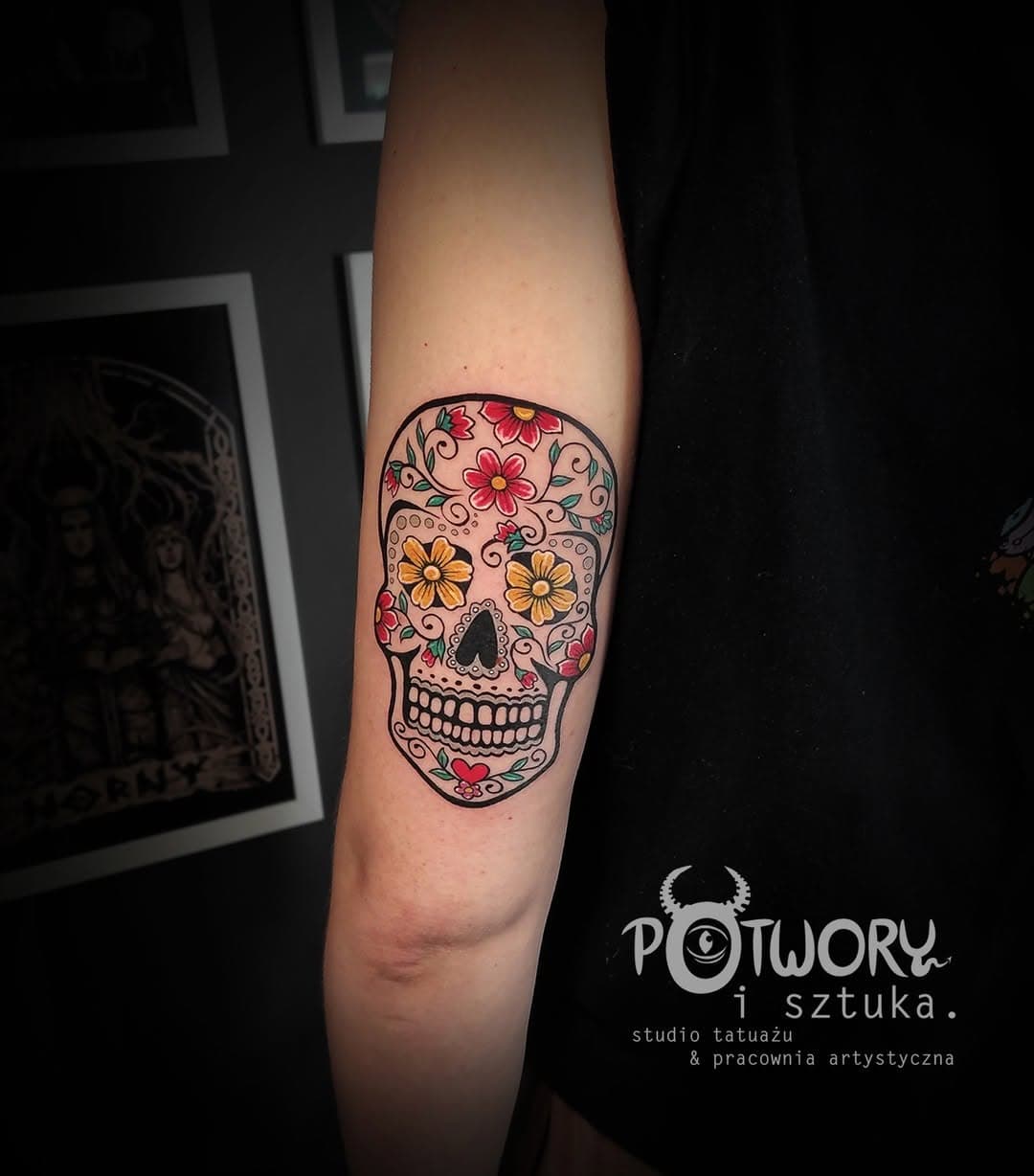 #tattooexperience #tattooidea #tattooproject #mythologytattoo #calavera #mexico #calaveradesign #calaveratattoo #skull #mexicoskull #mexicotattoo #womantattoo #blackworktattoo #symbolstattoo #calaveraskull #graphicaltattoo #illustrativetattoo #tattoome #tattoomeheropen #tattoodesign #dynamicink #jconlyvetar #czaplinek #potworyisztuka #instart #instartist #instattoo #instatattoo