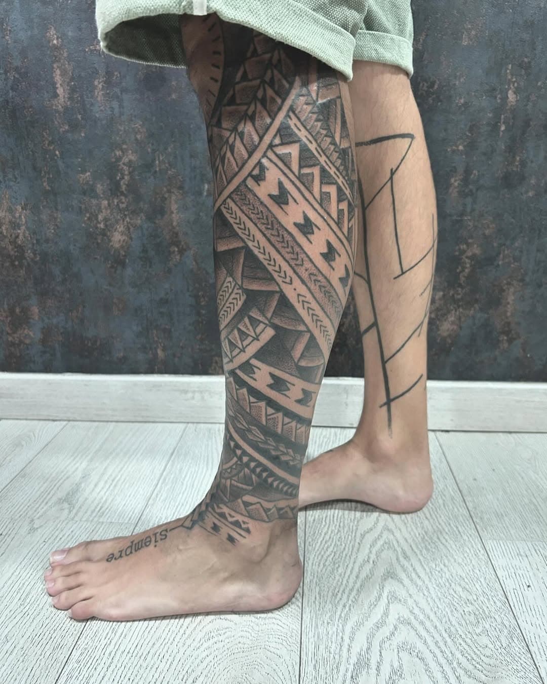 Un clasico que siempre es bien, Eskerrikasko Mikel!
.
Hecho en @eternalsoultattoo #durangotattoo 
.
#polynesian #polinessiantattoo #tatuajepolinesio #maori #maoritattoo #blackwork #geometrictattoo #geometry