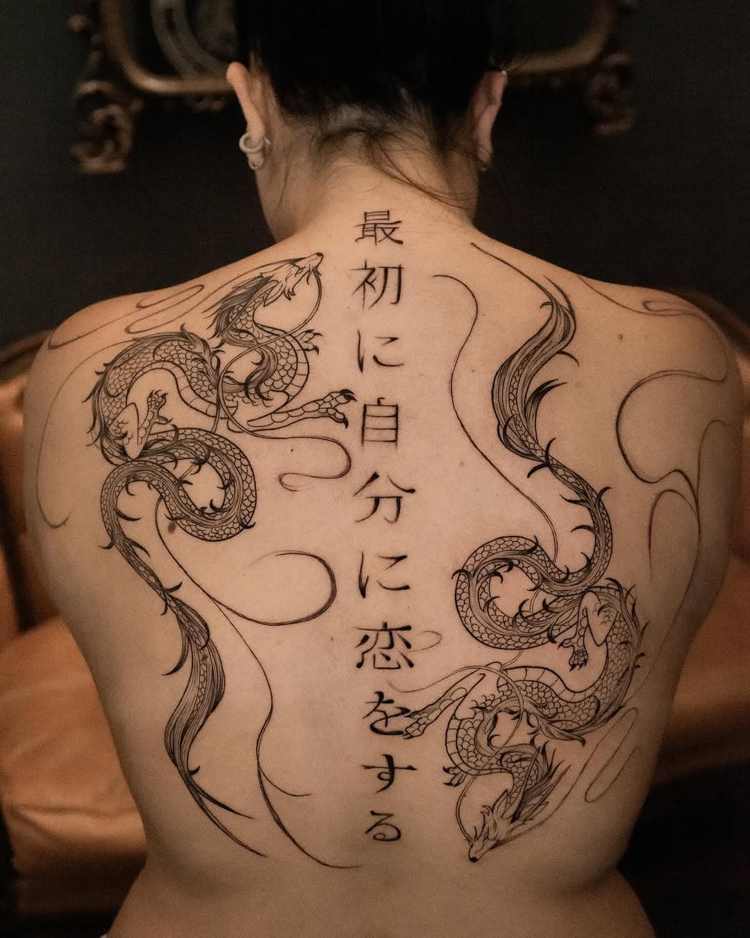 Fall in love with yourself first . 🐉 ✨
Done in one session.
Thx for trust Fra.

#tattoo #tattoos #tattooshop #dragons #dragon #dragontattoo #japanesetattoo #finelinetattoo #backtattoo #fullbacktattoo #romatattoo #tatuatoriitaliani #blackwork #pugliatattoo