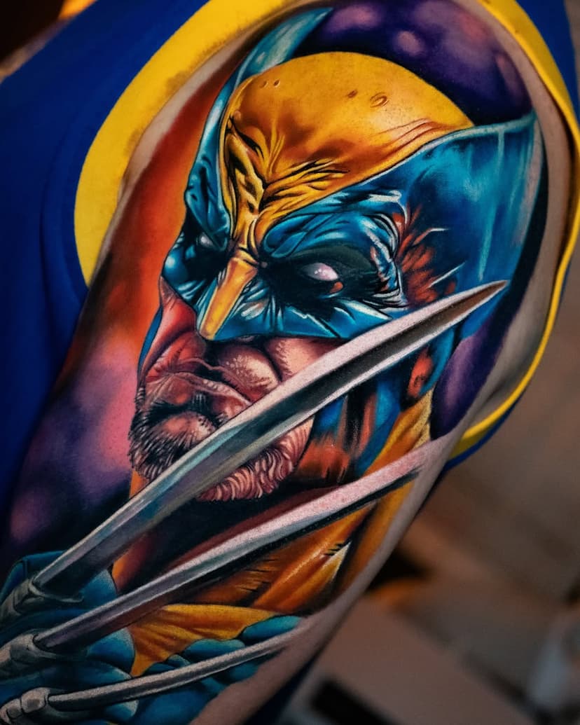 Wolverine! So much fun making this happen. Cheers mate!