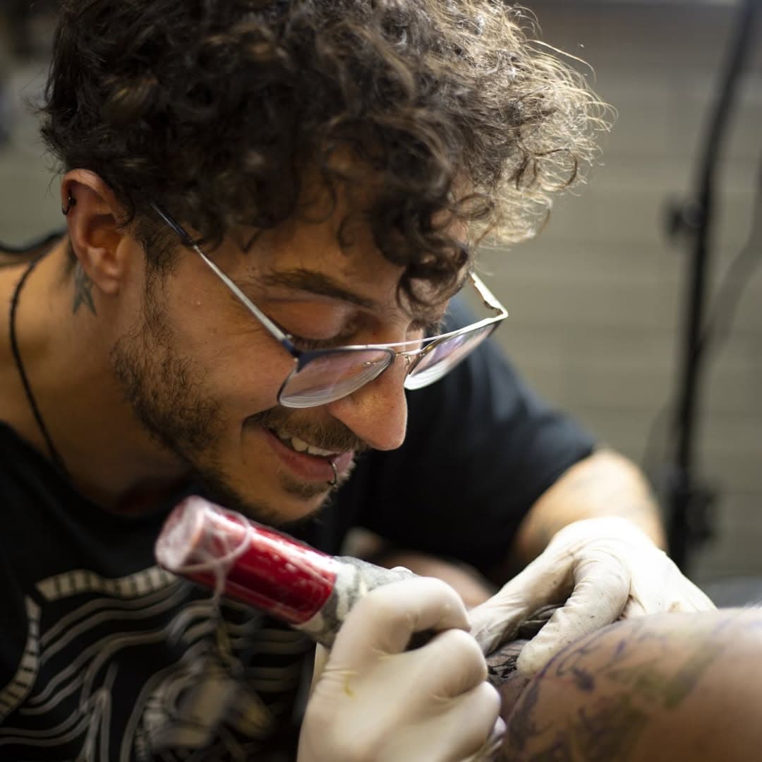 There's a lot of new faces around here, so it's time for a little 🌟Meet The Team🌟 round up.

Let's start with @_corvotattoo 

He joined us for a guest spot during summer and now came back as a full-time resident artist.

Matteo is a tattoo artist with over 12 years of experience. With a strong foundation in illustration from the Academy of Fine Arts and training at the Vienna Academy of Visionary Art, he specializes in realism and loves to manipulate reality into unique designs. 

While he often works in black and grey, his creativity knows no bounds. Matteo’s passion for blending traditional techniques with modern tattoo styles results in stunning, one-of-a-kind pieces that tell a story on the skin.

He's available for bookings and ready to give you a piece of art that you deserve ❤️

#Luton #tattooshop #traditionalart #tattooartist #lutontattoo