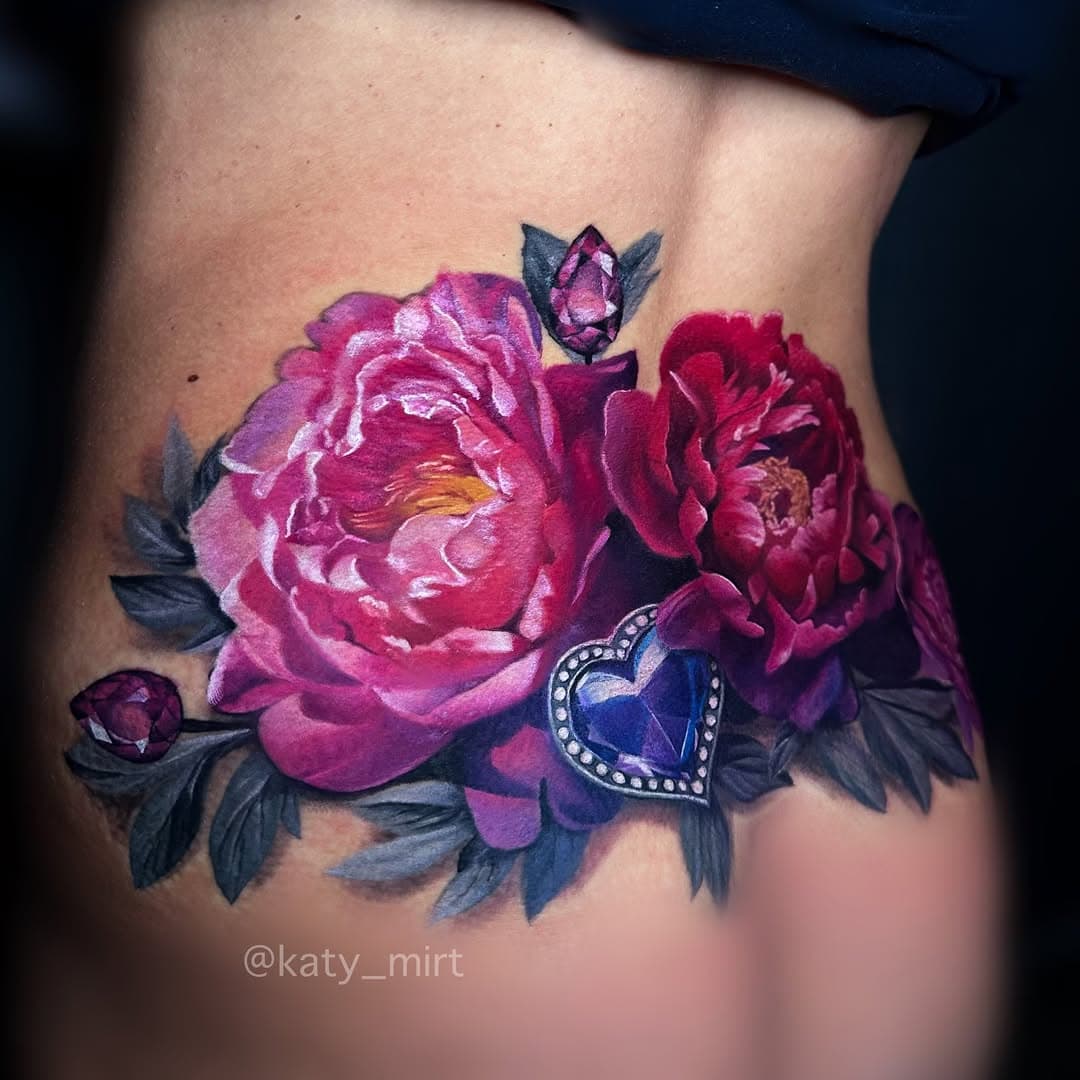 Перекрытие за два дня подряд. 

#tattoo #tattoocoverup #coveruptattoo #coveruptattoos #colortattoo #colortattoos #colortattooartist #tattoorealistic #tattoorealism #tattooflower #tattooartist #tattootbilisi #tbilisitattoo #татуперекрытие #перекрытиетату #татуцветы #татунапояснице #татудлядевушек #татупион #татупионы #татуреализм #реализмтату