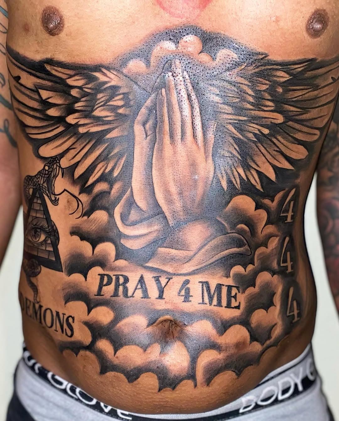 FYI: I don’t F**k with demons. we praise Jesus over here 📍❤️❤️
.
$350 minimum sessions $100 Deposits 
Text for questions & Tattoo Parties (405)885-4487 
.
.
.
 #travelingTattooartist #nameheart #Tattoo #Ink #TattooArt #Inked #TattooLife #TattooArtist #TattooDesign #InkedUp #TattooLove #InkLife #InkMagic #ArtisticSkin #touchedbydutchtattoos #TattooMasterpiece #InkedExpressions #InkObsession #TattooPassion #InkAddict #ArtfulInk #TattooInspire #dutchdadutchess #blacktattooart #InkArtistry @dutchdadutchess @artbydutchess