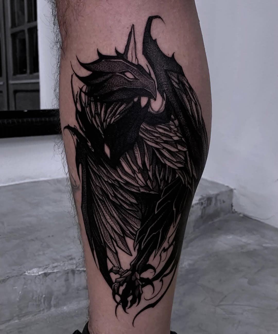 Anivia 🥶
Depois de mais de 12 horas de sessão e 3 batoques G de tinta preta ✨

#blackworktattoo #leagueoflegends #darkart #tattooartist #leagueoflegendsbrasil