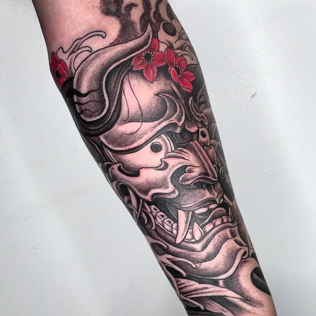 Forearm (half sided) piece done ✔︎ by @cp6.tattoo at @townhallart ® 

#townhalltattoo #townhallart #aucklandtattoo #aucklandtattooartist #aucklandtattoos #aucklandtattooshop #aucklandtattoostudio #ink #inked #japanesetattoo #theme