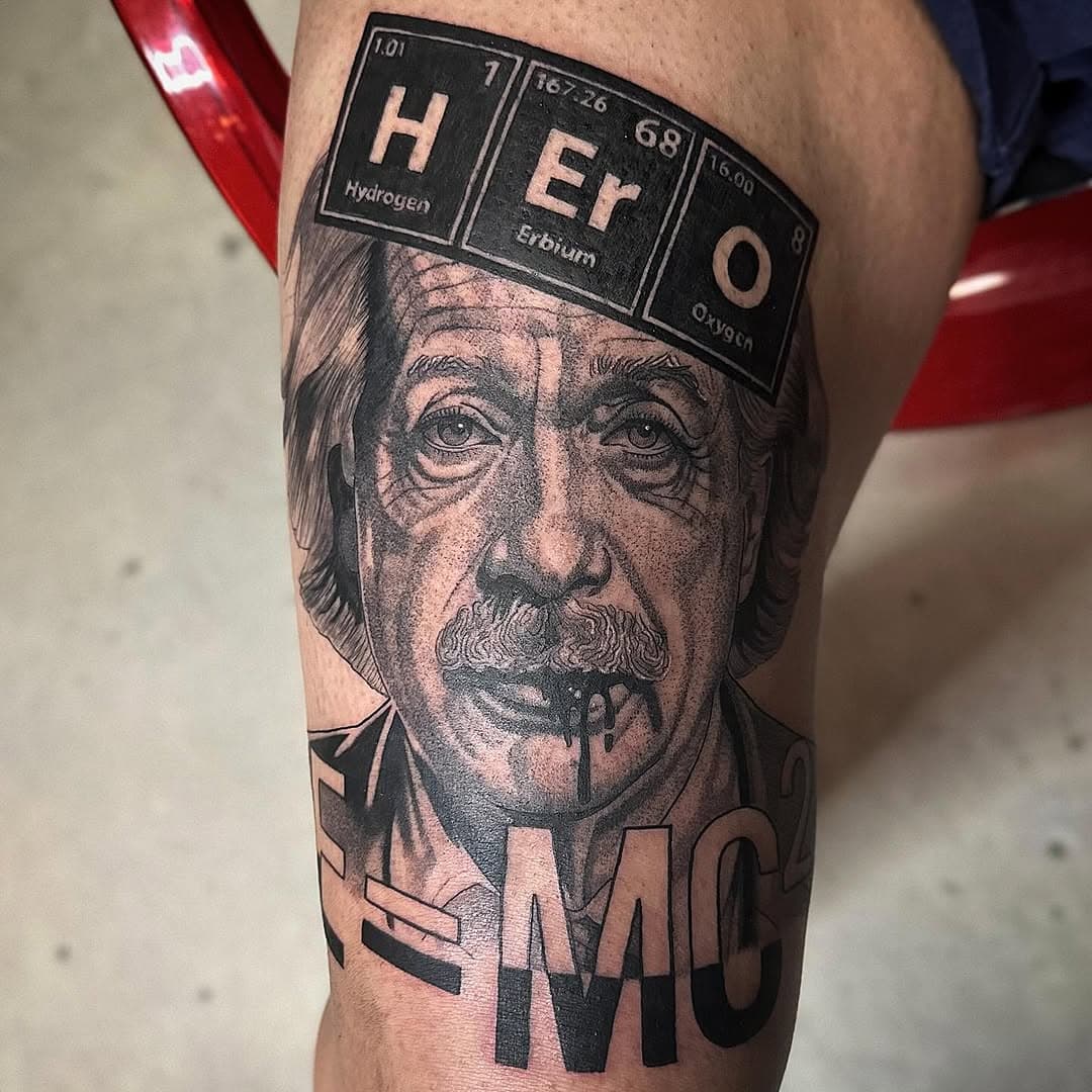 Upper thigh piece done ✔️ by @acropoliiis at @townhallart ™️

#townhalltattoo #townhallart #tattooart #aucklandtattoo #aucklandtattooartist #aucklandtattoostudio #aucklandtattooshop #tattoos #tattooist #einstein #alberteinstein #mcsquare