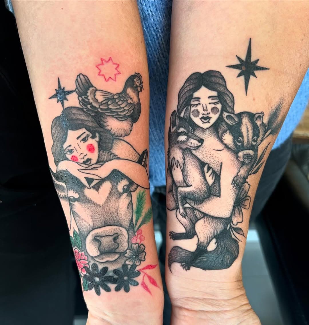 Duo ✦ Les femmes et les animaux ✦ Projet mère et fille en Cover ♡
.
.
.
#womantattoo #animalstattoo #wildanimalstattoo #wildtattoo #annecytattoo #covertattoo #covertatouage #annecyink #annecytatouage
#tattooannecy #tatouageannecy #tatoueurannecy #annecytattoo #genevatattoo @_matow_