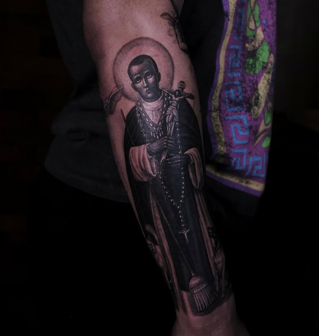 Saint Martin de porres

#tattoo #saint #blackandgreytattoo #realistictattoo #fukuokatattoo #japantattooartist