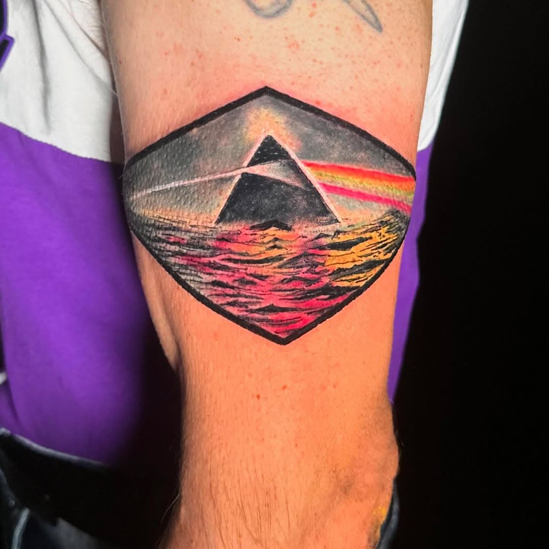 #pinkfloydfan #colortattoo #tatuaggiroma #music #love #passion Grazie Antonio