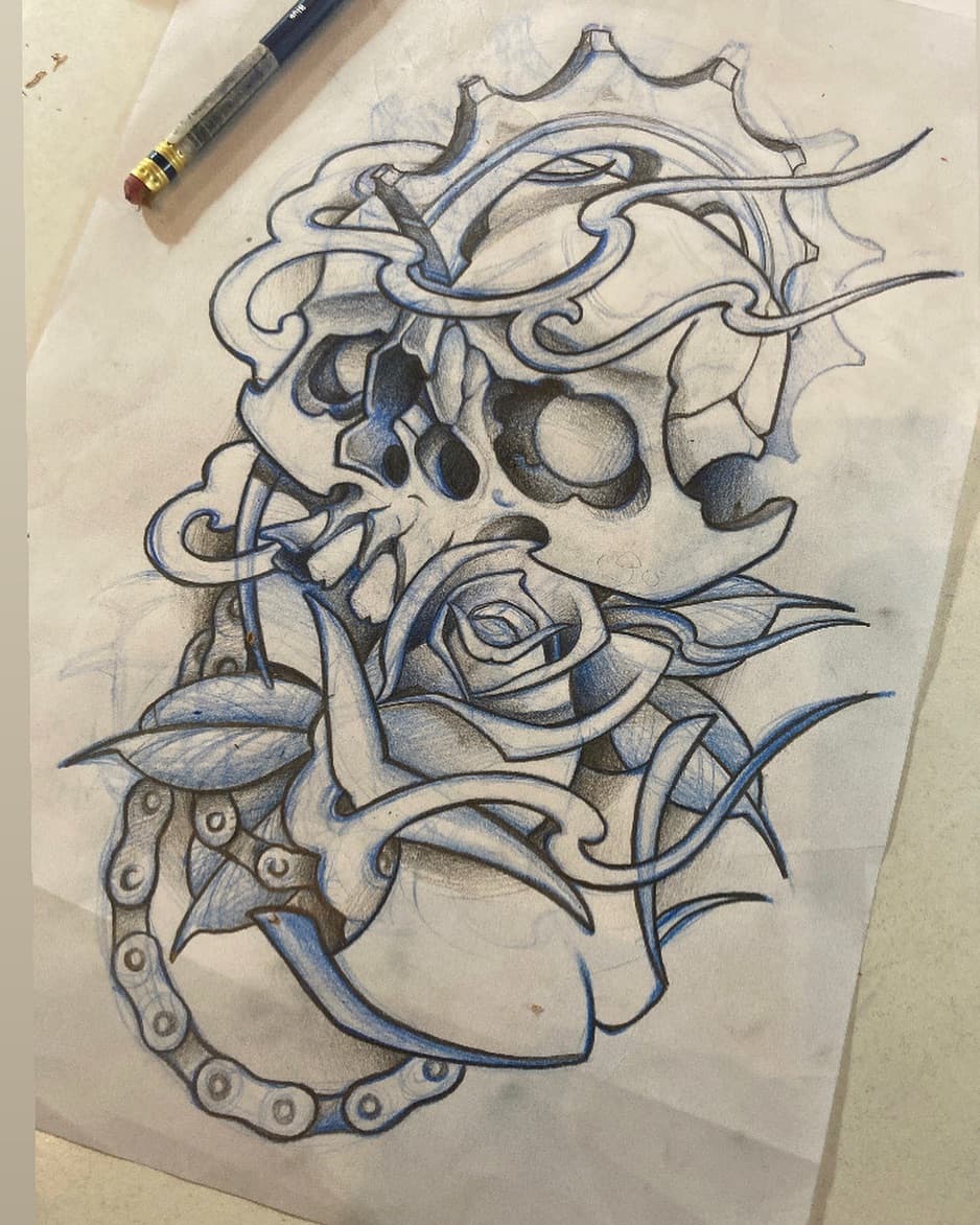 🔥RIDE OR DIE 🔥
La cabra Tira al monte 
Dia de sketch con el iPad barato 

Citas disponibles 660915383 
#sketch #sketchtattoo #donwhill #tattoo #tattooist #bocetos #mountainbike #mtb #skulltattoo #dibujo #dibujar #barcelonatattoo #badalonatattoo #bcntattoo #bdntattoo #mrzart #mr_zart