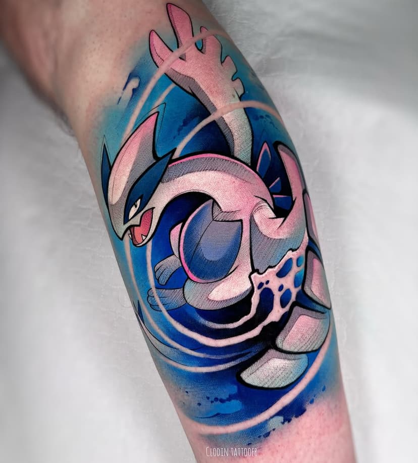 Il mio Pokémon preferito 🥹 Lugia!
E il vostro qual è?
Fatemi tatuare altri Pokémon 🥹🥹
Questo è anche uno dei miei sketches speciali, ne sono rimasti solo 4 ancora disponibili, li trovate nelle storie in evidenza!
Grazie mille @doomlot per aver scelto questo sketch 🌊 
.
.
Eseguito al @droptattooepiercing di Legnano (MI)
.
Using @biotat_ @fluidtattoomachine @probodysupply @emalla.official 
.
.
#anime #animetattoo #pokémon #pokemontattoo #animemasterink #gamerink #videogamestattoo #pokemontattoos #pokemon #tatuatoriitaliani #tattooitalia #wctattoos #clodintattoo#animetattooartist #disneytattoo #cartoontattoo #tattoocolor #milanotattoo #tattooitaly