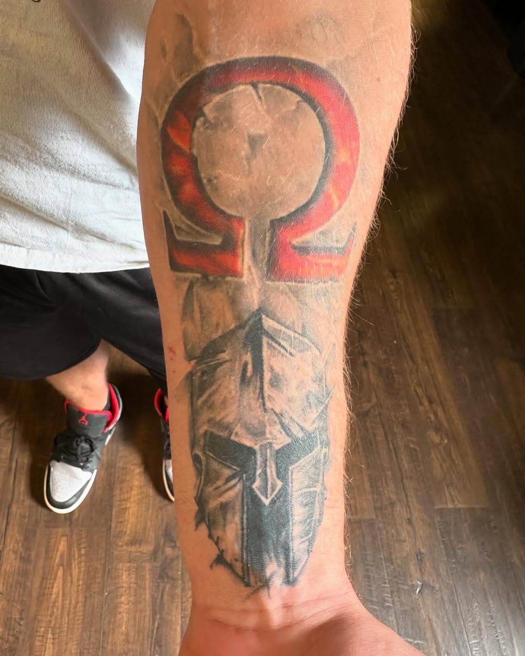 Healed tattoos in the wild.