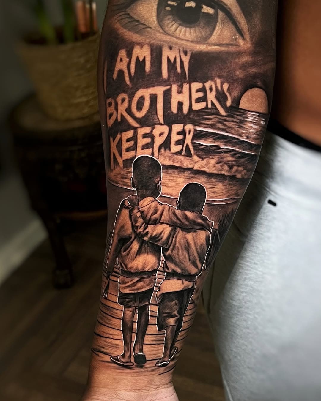 BLOOD BROTHERS! 💪🏽.. #nito_ink.

#janthiel_ink
#kosmosinkstudio 
#janthiel_cutz