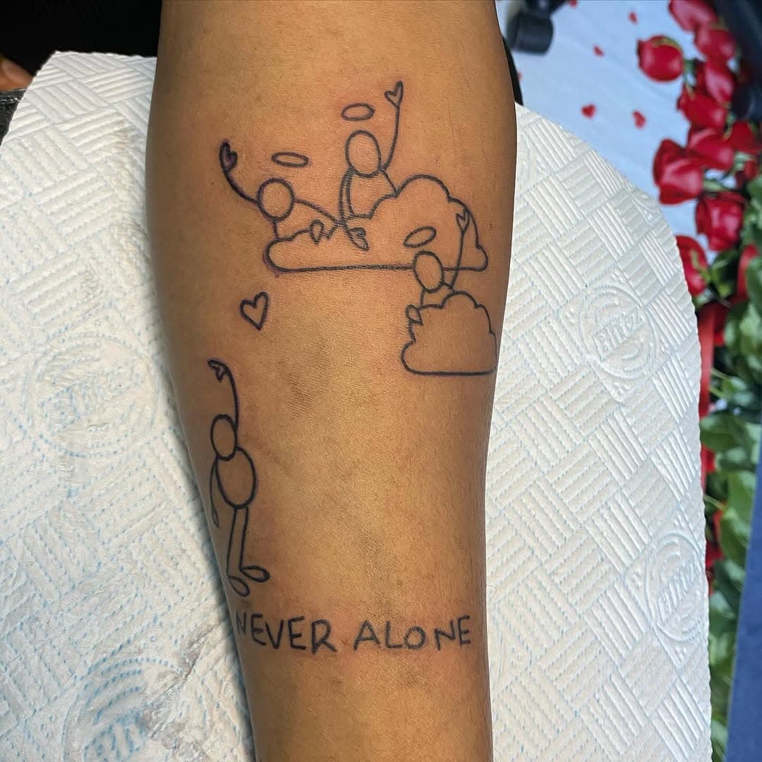Remembrance tattoo for Mo