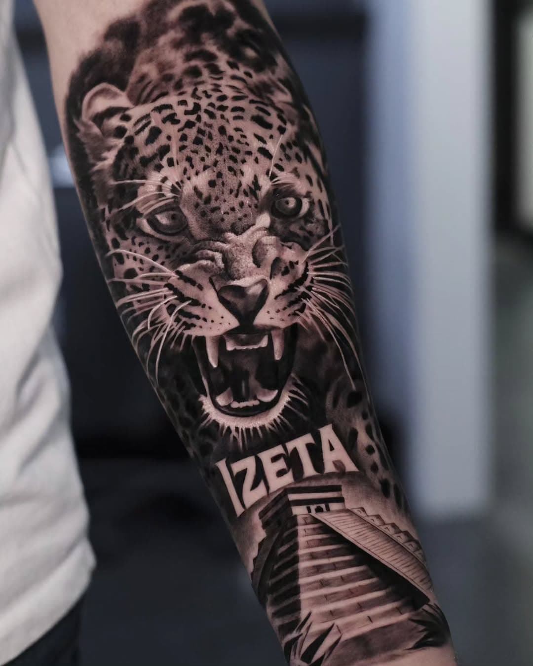 Aztec theme sleeve in progress 🇲🇽

-------------------------------------------------------------------------------------------
For booking inquiries, please visit the link in my bio.
----------------------------------------------------------------------------------
Done at @certifiedtattoostudios 

-------------------------------------------------------------------------------------------

#denver #denvertattooartist #denvertattoo #tattooed #denvercolorado #denverartist #blackandgreytattoo #animalportraitartist #animalportraittattoo #nature #houstonartist #houstontattooartist #Houston #tattoostyle #tattoomodel #besttattoos #tattoosleeve #tattooideas #mantattooideas #inkmaster #ink
