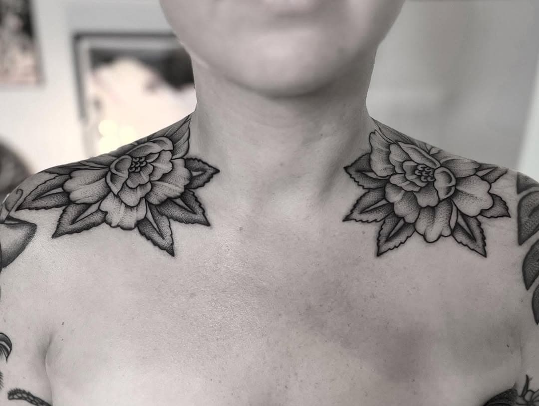 Some floral tattoos for Lane, thank you as always