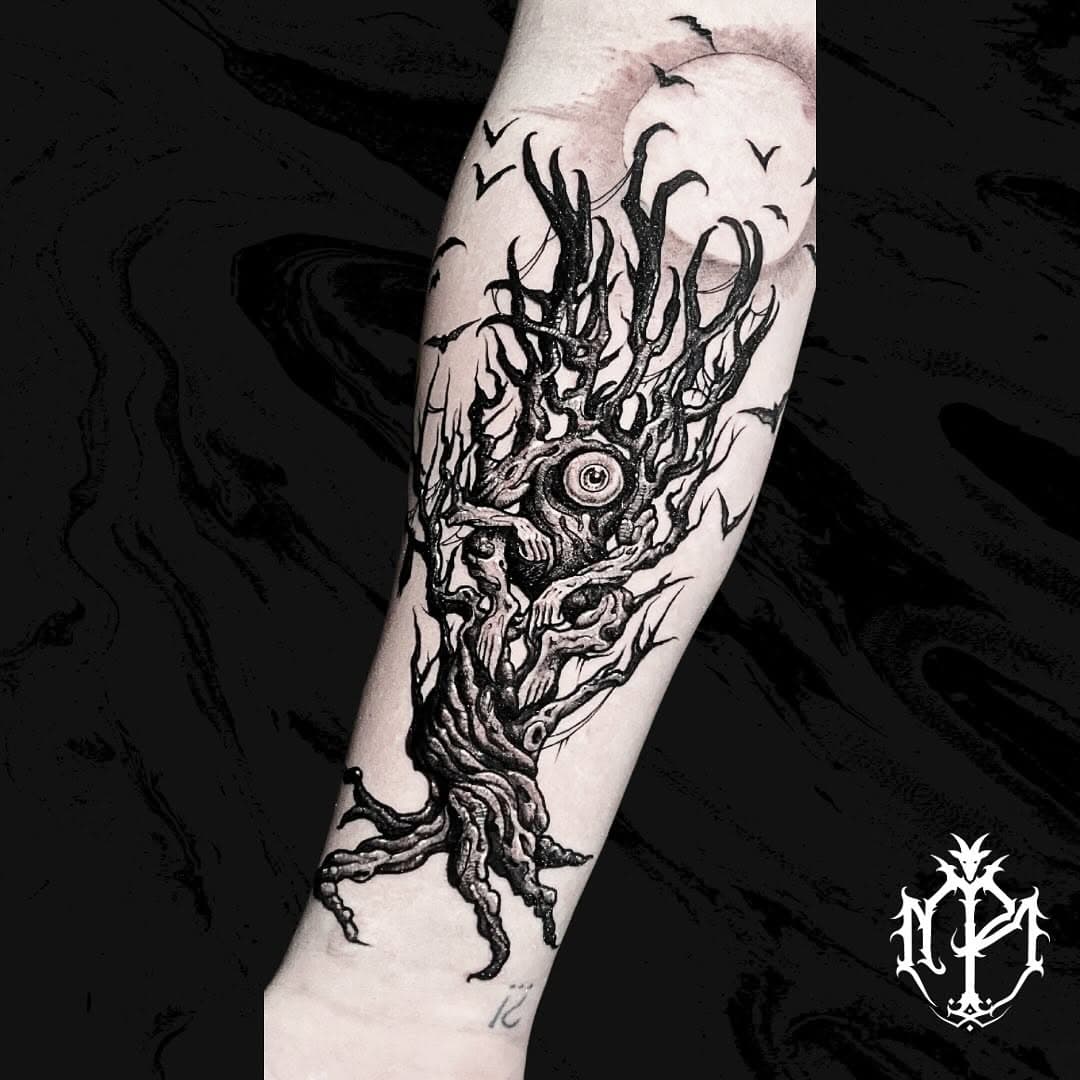 DEMON TREE 

realized @electricfuneral.tattoo 

BOOKING🔮NOVEMBER /DECEMBER 24 open 

contact & info by email :

mink@fromhell.tattoo

***********************************
#minkbelltattoo #electricfuneraltattoo #blacktattoo #darktattoo #tattoo #tattoolover #tattoostrasbourg #artesobscurae #strasbourg #blackworktattoo #blackworker #thedarkestwork #blacktoptattoing #frenchblackink #esoteric #blacktattooart  #darkartists #blackinkarmy #tattoorise #blackworkershero #darkreign #darkornaments #internationaltattoo #a_drop_of_black