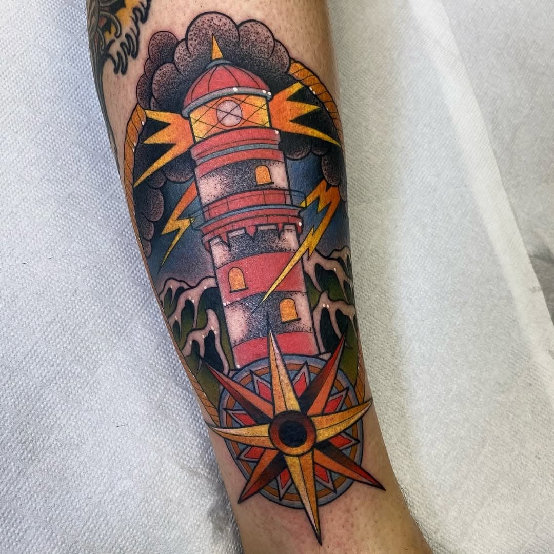 Faro para Alberto,graaaacias de nuevo…disfrútalo!!! para info podéis escribirme por mensaje directo o hacerme una visitica en @imperiumtattoo saludos ⚓️🌊⚓️
.
.
.
#lighthousetattoo #lighthouse #faro #farotattoo #zaragozatattoo #ejeatattoo #acturtattoo #tudelatattoo #pamplonatattoo #logroñotattoo #tattoo #spaintattoo #tatuajes #newschooltattoo #neotraditionaltattoo #spain