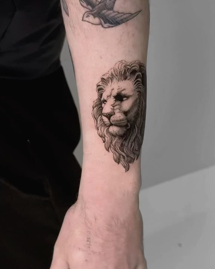 This is what happened last time I tattooed @hairbydalee 🔥

I did both tattoos with a 3rl needle in a daily session.

#liontattoo #tattooamsterdam #amsterdamtattooartist #tattooart #amsterdaminked #amsterdamtattoo #lionink #blackandgreytattoo #inkedamsterdam #tattooculture #inkedlife #tattooaddict #tattooedpeople #tattooideas #tattoocommunity #tattoooftheday #eyetattoo #lion