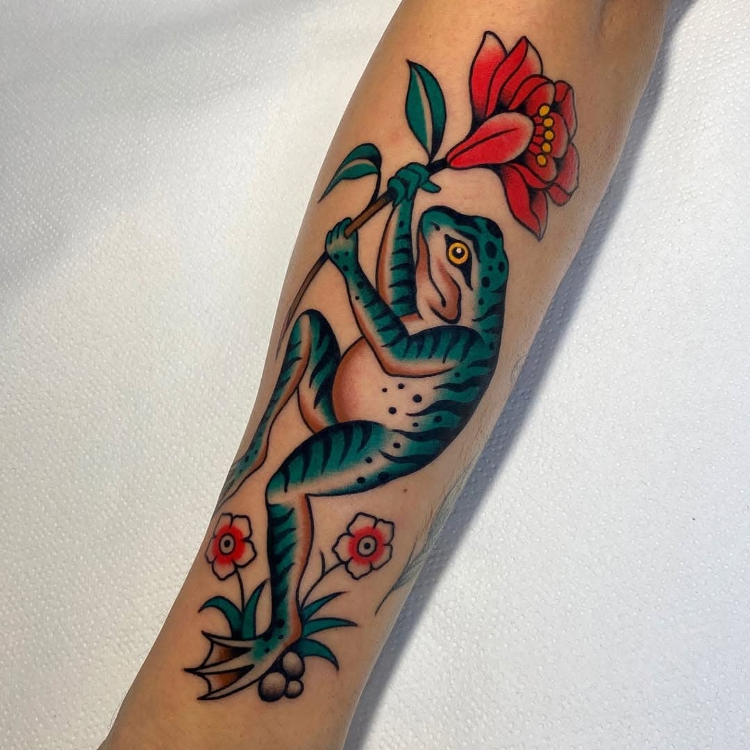 🐸🌷muchas gracias @valen_9.7 🙏🙂

Hecho en @amordemadretattoogr  con productos de @aloetattoo ✨

#tattoo #traditionaltattoo #oldshooltattoo #oldlines #colortattoo  #tattoogranada 
#amordemadretattoogranada