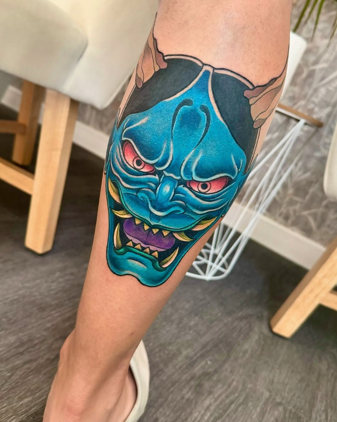 Mascaras Oni - Realizadas en @seventeamtattoostudio con agujas @bully.cartridge .
 
Que os parece? Dejamelo en comentarios!!

#mascaraoni #tattoo #japanesetattoo #colortattoo