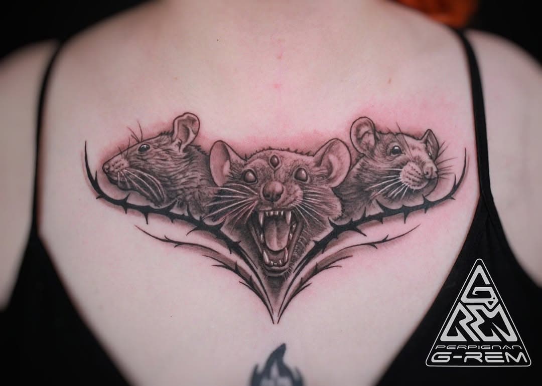 Merci Zaï 😈🐀🐀🐀

 #tatouage #perpignantattoo #ink #tattooinspirations #tattooperpignan #tattooed #bodyart #tattoodesign #inked #tattooart #tattoo #tattooartist