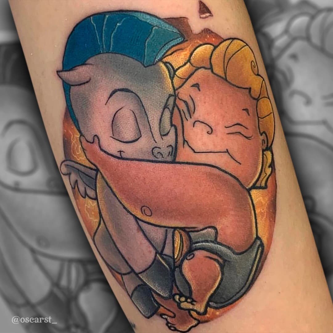 Bebé Hercules & Bebé Pegaso! | Tattoo hecho en @rebeltattoo_bcn 💣💪🏼👶🏼
.
.
.
.
.
#tattoos #tattooartist #ink #inked #tatuaje #inkofkings #barcelona #inkstagram #art #tattooed #españa #color #tattoocolor #colortattoo #hercules #disney #herculestattoo #babyhercules #bebehercules #babypegasus #bebepegasus #hércules #herculesdisney #herculesypegaso #pegaso #pegasotattoo #pegasus #pegasustattoo