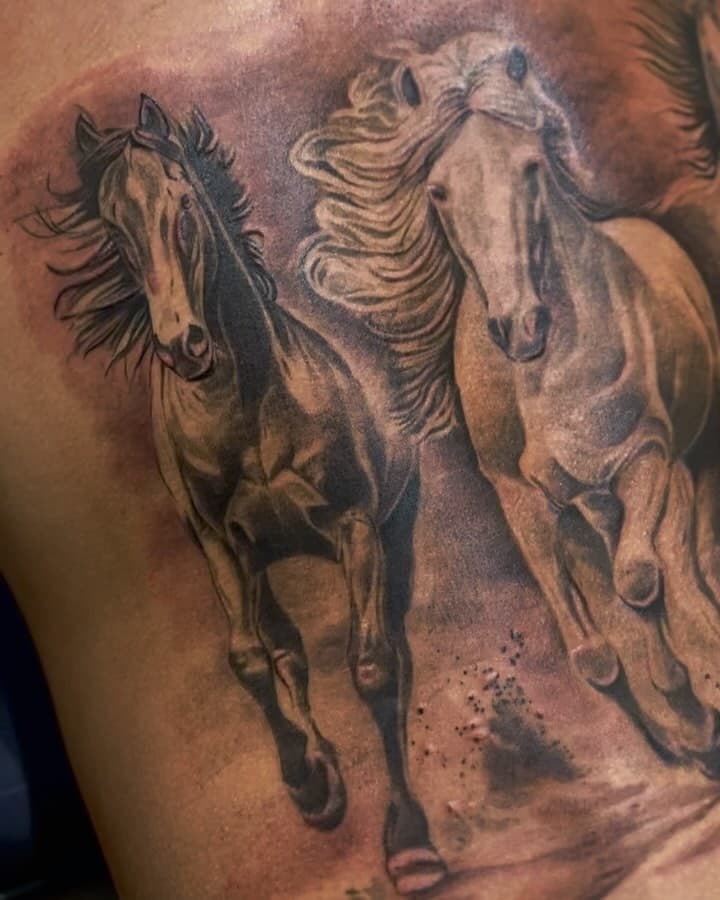 Back piece in progress 🐎 @andrewjbaduria 
.
.
#horse #horses #mustang #wild
@anbu.ink 
. 
.
*powered by 
@fytsupplies 
@mithramfg
