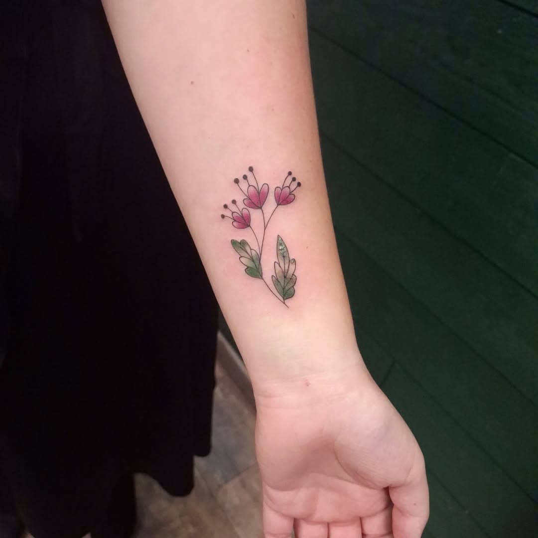 Petit flash, un premier tatouage joué au plinko 😊 

#mariegribouillis #tattoo #colortattoo #abbevilletattoo #hautsdefrance #neotrad #flowertattoo #oddzitattoostudio #oddzi #fkirons #kurosumiink #kwadron #neotraditionaltattoo #neotradfrance #tattoofrance #cutetattoo #capique #tatoueuses #tatouage #amienstattoo #baiedesomme