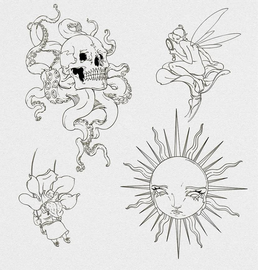 #some #tattoo #flash
.
.
.
#tattoos #tattoostyle #tattooartist #blackwork #ink #inked #tattooed #black #original #beautiful #lineart #laneways #lanewaystattoo #procreate #tattooideas #illustration #artwork #star #artist #christchurchtattoo #christchurch #newzealand #newzealandtattoo #fineline #personal #work #tattoostyle #tattoodesign