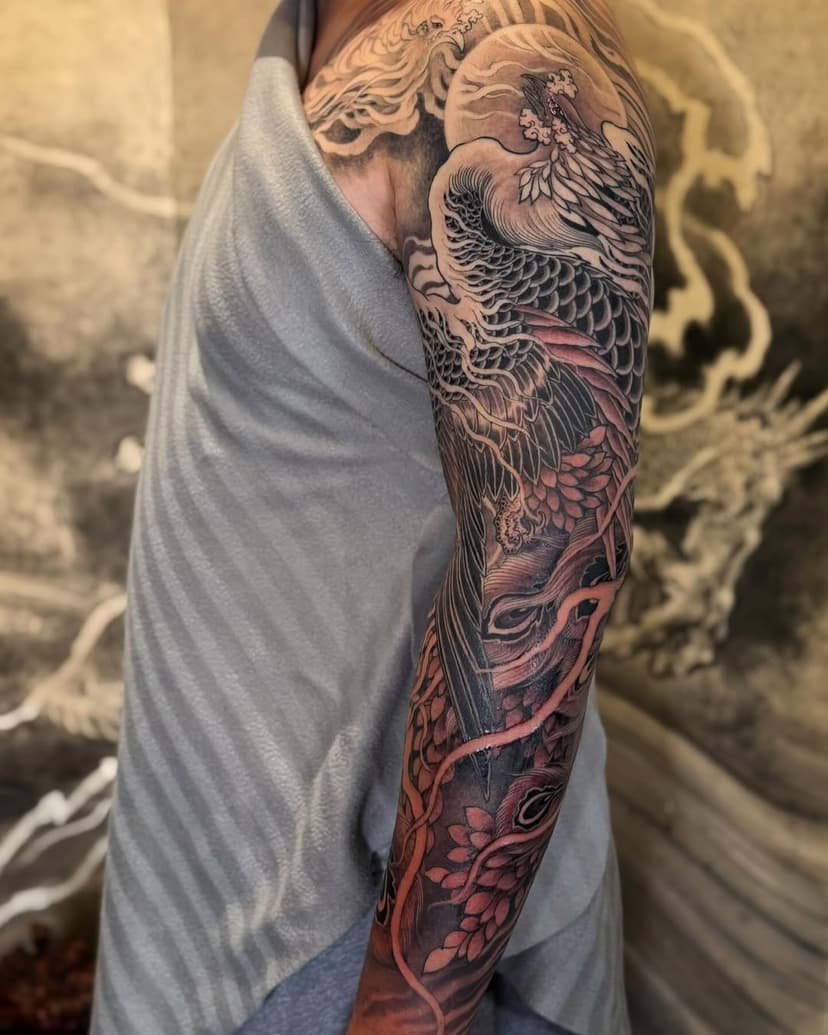 凤与凰 #cuitattoo