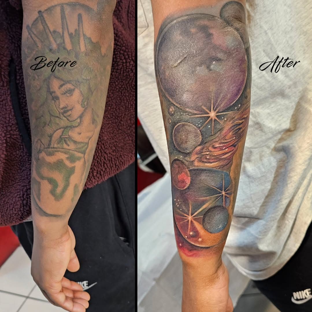 For 2025 and beyond call me  Joe Visions aka 'Cover Up Unc'. To schedule your appointment please email visionstattoos@gmail.com Thank you. #clttattoos #clttattooartist #coveruptattooartistcharlotte #charlottetattooartist #charlottetattooshop