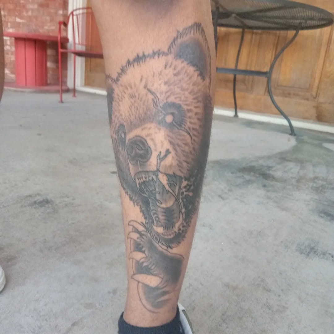 Healed bear from a few weeks ago