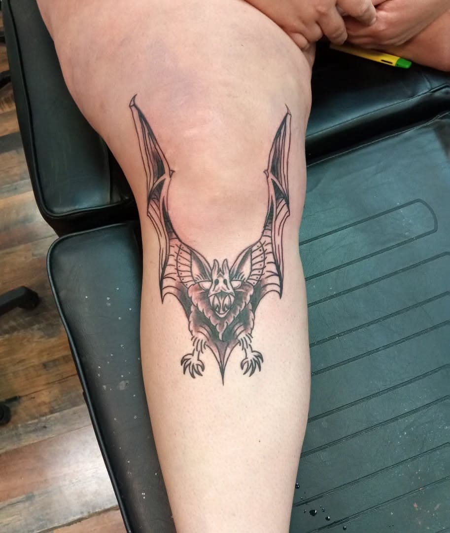 Bat knee from last weekend