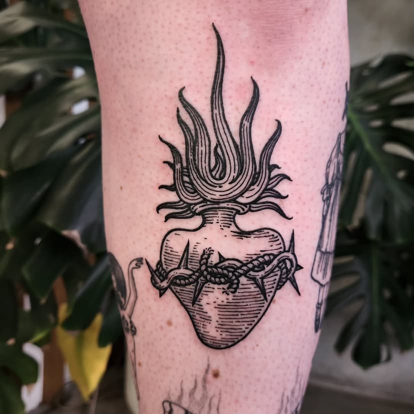 #sacredheart #etching #tattoo
.
.
.
#tattoos #tattoostyle #tattooartist #blackwork #ink #inked #tattooed #black #original #picturebookillustration #lineart #laneways #lanewaystattoo #procreate #tattooideas #illustration #artwork #star #artist #christchurchtattoo #christchurch #newzealand #newzealandtattoo #fineline #personal #work #illustration #tattoodesign