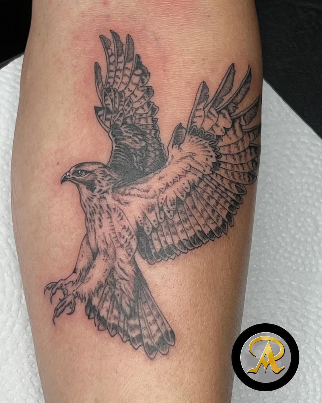 Tatuagem Falcão | Hawk Tattoo

• Tatuagem com 11cm de tamanho 
• Tattoo with 11cm in size

————————————————————————————

#

#mywork #tattoo #tatuagem #tattooart #arttattoo #hawktattoo #hawk #tattoolovers #tattooist #tattooer #tattooideas #tattooinspiration #lisboatattoo #tattoolisboa #lisbontattoo #tattoolisbon #portugaltattoo #tattooportugal #guestspottattooartist #europetattoo