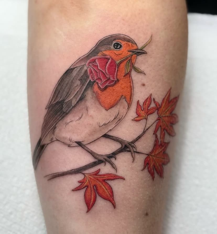 ✨Robin✨

A tribute to Jessica’s grandparents from last week 

#colourtattoo #robintattoo #tattoo #essextattoo